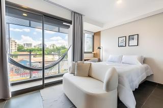 Studio em Pinheiros com Piscina e Academia - PG107 - São Paulo - 9