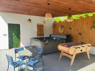 Villa A CASA DI FICU à 14kms d'Ajaccio et des plages avec Piscine Jacuzzi Pétanque Sans vis à vis - 8