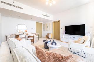 Families & Groups Paradise - 3 min walk to Reem Central Park and Beach - 10 people - Big Balcony - High Floor - Abu Dhabi - 1