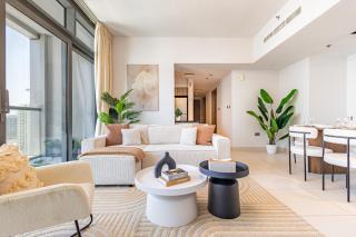 Families & Groups Paradise - 3 min walk to Reem Central Park and Beach - 10 people - Big Balcony - High Floor - Abu Dhabi - 5