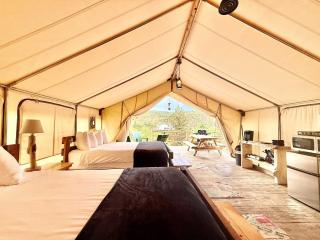 Glamping Tent #10 with Heat AC and Private Bath - Orderville - 9