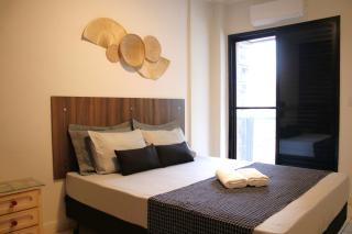 2 Quartos com Varanda sendo 1 Suíte, Cozinha completa, Vista Mar - Condomínio Frente Mar, Lazer completo com Piscina coberta e aquecida, Estacionamento, Portaria 24h - Apto indicado para Grupos, Famílias e Hóspedes a Trabalho, Praia da Guilhermina - Praia Grande - 9