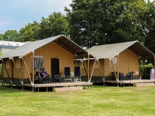 Glamping Tent in Netherlands with Terrace, cleaning included - Lathum - 9