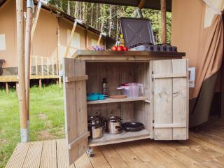 Glamping Tent in Netherlands with Terrace, cleaning included - Lathum - 8