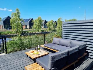 Watervilla Fiif in Friesland with two rooms, cleaning included - Balk - 6