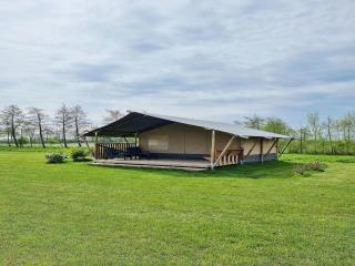 Glamping Tent in Friesland by Nature Reserve, cleaning included - De Veenhoop - 9