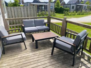 Chalet in Friesland near Alde Feanen Park, cleaning included - De Veenhoop - 8