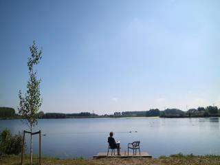 Lakeview villa with swimming and fishing pier, cleaning included - Simonshaven - 0