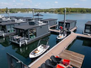 Houseboat at Mookerplas with Barrel Sauna, cleaning included - Middelaar - 9