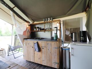 Luxious Glamour safari tent 1, cleaning included - Twijzel - 8