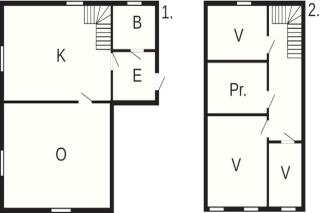 Three-Bedroom Holiday home in Gullesfjord - Flesnes - 1