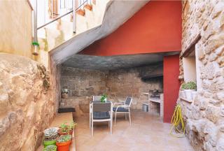 Patio con barbacoa en Casa de las Letras - Lledó - 7
