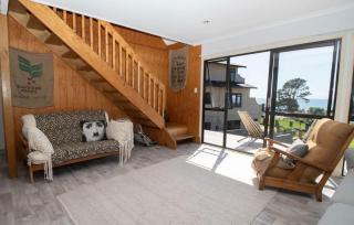 Aqua Vista On Arden - beachfront bach in Oakura - Oakura - 5