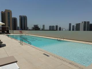 Vogue Brand New One Bedroom Apartment 16th Floor with Skyline View and access to Olympic Pool and Full Equipped GYM, Located JVC Binghatti Gardenia - 9