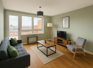 High-End 2 Bed Flat near Westfield London - London - 0