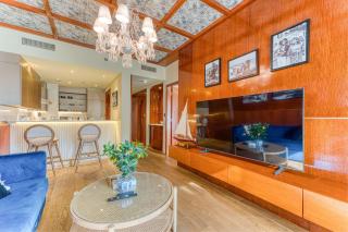 PVH - Nautical 1BR with Beach Access - Seven Palm - 2