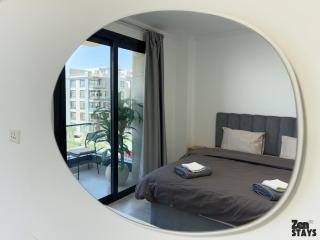 Zen Stays- Sunlit 3BR Gem at Azad New Cairo - Cairo - 4