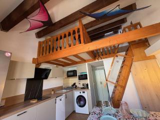 SP490-311 Maison 2 pièces mezzanine 6 couchages SAINT PIERRE LA MER - 7