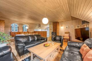 Large Holiday Home With Pool, Spa And Sauna, 1500 Meters From The North Sea, - Ulfborg - 6