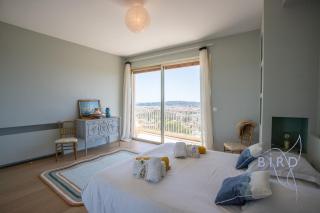 Smart flat in Antibes sea view AC parking and pool - Antibes - 3