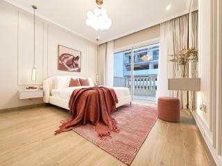 Stylish JVC 2BR Stay with Guest Room Rose Gold Accents - 8