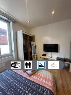 # Le 9 # Joli studio neuf, tout équipé Mulhouse centre - Mulhouse - 0