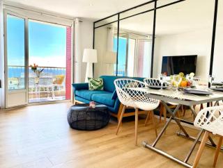 PANORAMIC SEA VIEW - Air conditioning - Terrace - 2 Bedrooms - Kitchen - Wifi - Tramway - Nice - 9