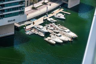 Elegant High-Rise Marina Escape with Private Balcony - Dubái - 5