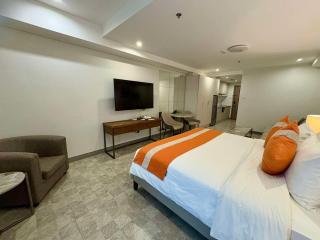 Sheryll Escapes - La Grande Phase 2 Grand Studio 204 with Balcony, Wifi & Netflix - Angeles - 6