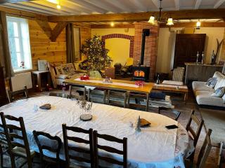 Gîte du Moul'Ain Jura 200m2 15 pers - Le Poizat - 8