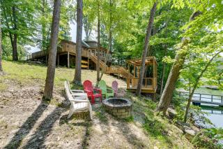 Boat Dock Family-Friendly Douglas Lake Home! - 9