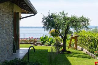Ausblick Lazise Gardasee - Ferienhaus mit Seeblick, Infinity Pool, Garten und Garage - Lazise - 0