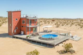 3-Story Container Home | Pool • Spa • Rooftop Deck - Joshua Tree - 3