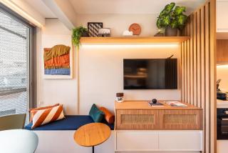 Studio c/ Piscina e Metrô em Pinheiros - PG313 - 9