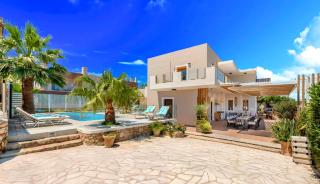 Island Villa Heated Pool - Georgioupolis - 1