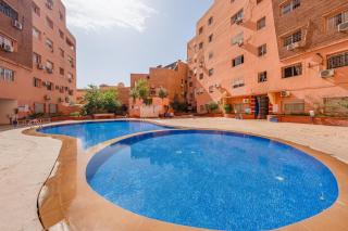 Élégant Appartement 2 Chambres avec Piscine et Climatisation à Guéliz - Marrakesh - 0