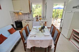 Apartments Neven - Studio Apartment with Terrace and Partial Sea View A3 - Drače - 8