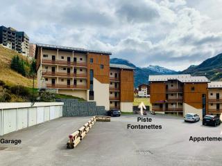 Appartement cosy au pied des pistes, balcon sud, parking privé - FR-1-344-1224 - Les Menuires - 1