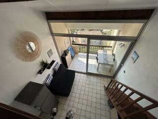 Charmant T2 mezzanine avec vue mer et parking - FR-1-229D-161 - 1
