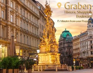 1 Aprt & 5 Stylish Hotel Rooms, Comfort & Convenience Combined - Wenen - 5