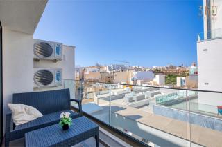 Modern 1BR Gzira Apt with Terrace near Sea & Ferry by 360 Estates - 1