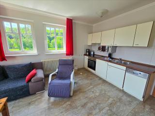 Dünenpark Binz - Komfortplus Ferienwohnung mit 1 Schlafzimmer und Balkon im Dachgeschoss 231 - Binz - 9