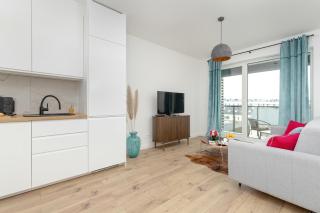 Classy Apartment in Gdynia Balcony & WIFI by Rent like home - Gdynia - 2