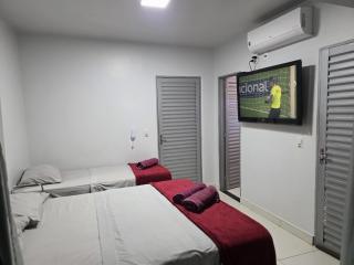 Suíte2 Privativa Climatizada Mobiliada com Garagem e Wi-Fi - Goiânia - 8