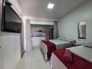 Suíte2 Privativa Climatizada Mobiliada com Garagem e Wi-Fi - Goiânia - 4