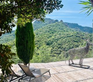 VillaM with heated pool, panoramic view, sea - Mandelieu-la-Napoule - 3