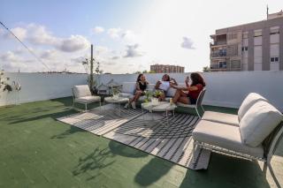 Nuevo estudio a metros de la playa, con terraza y zonas comun 3C - Valencia - 8