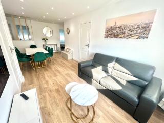 PARIS à 15 minutes- Grand Appartement 5 Pièces - 2