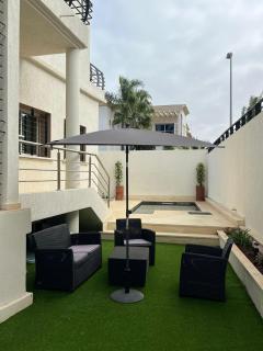 Modern House private Pool, Rooftop & beach view - Mohammedia - 6