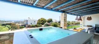 Island Magic - Seaview Villa with Jacuzzi Pool - Ambelas - 0